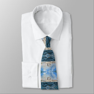 Reindeer Steamboat 1850 Tie