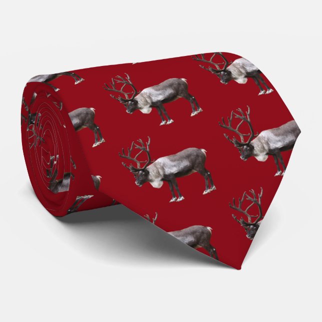 Reindeer Tie (Rolled)