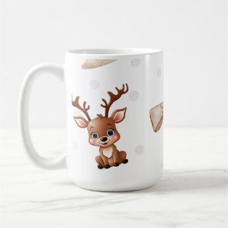 Reindeer with Bows Coffee Mug
