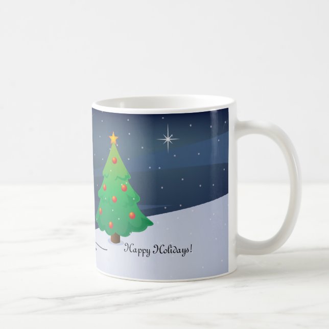 Reindeer with Christmas lights Mug (Right)