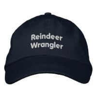 Reindeer Wrangler Elegant Navy Colour Christmas Ev