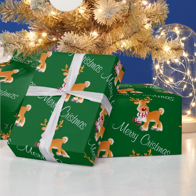 Reindeer  wrapping paper (Holidays)