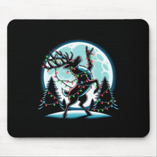 Reindeer Xmas Christmas Animal Holiday Deer Mouse Pad