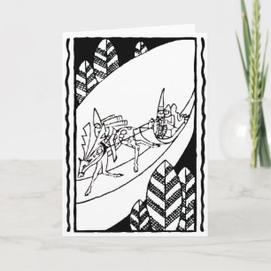 Reindeer Xmas Clan Card