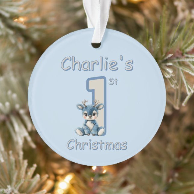 Reindeer's First Christmas! Ornament (Tree)