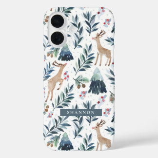 Reindeers in the Forest iPhone / iPad case
