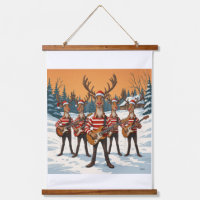 “Reindeers Playing Guitar for Christmas” brings a 