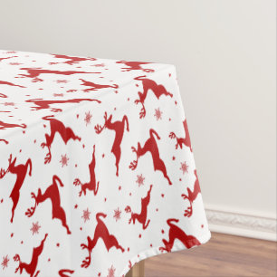 Reindeers seamless pattern background tablecloth