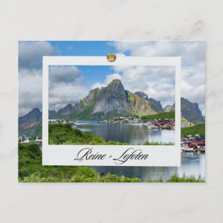 Reine auf den Lofoten Postcard