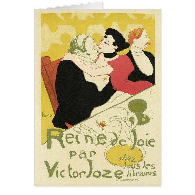 Reine de Joie (Queen of Pleasure) Toulouse Lautrec (Front)