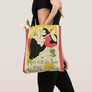 Reine de Joie (Queen of Pleasure) Toulouse Lautrec Tote Bag