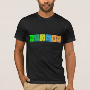 Reinhardt periodic table name shirt