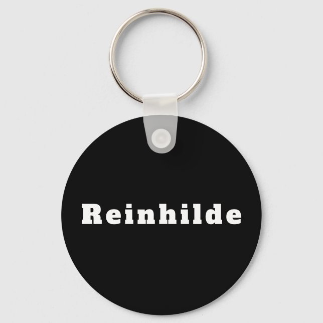 Reinhilde Key Ring (Front)