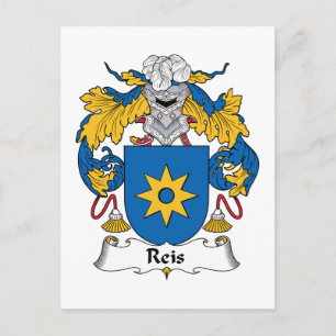 Reis Family Crest Postcard