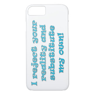 Reject Reality iPhone Case