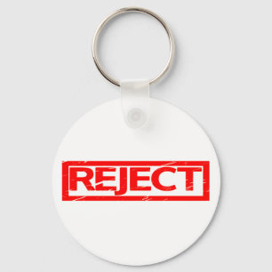 Reject Stamp Key Ring