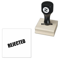 REJECTED Logo Document Control Workflows Red Ink