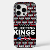 Rejecting Kings Since 1776 Patriotic USA Flag