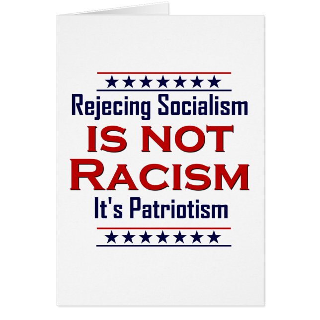 Rejecting Socialism, (Front)