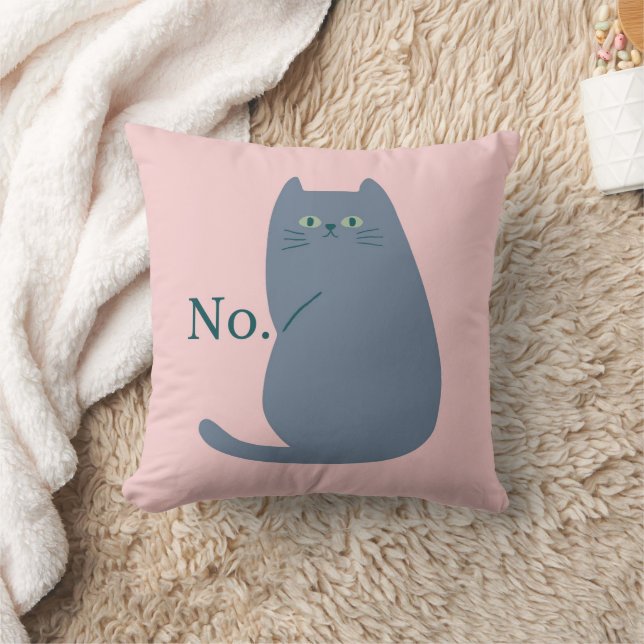 Rejection Cat Cushion (Blanket)