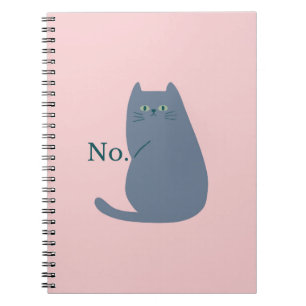 Rejection Cat Notebook