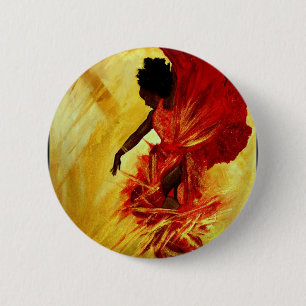 Rejoice 6 Cm Round Badge