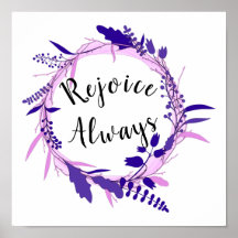 Rejoice Always 1 Thessalonians 5:16-18 Christian 
