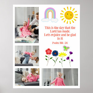 Rejoice and be glad everyday poster
