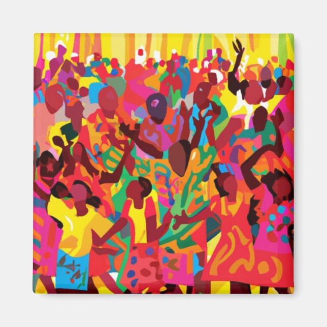 Rejoice And Feel The Holy Spirit Magnet (Front)