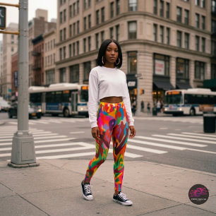 Rejoice And Feel The Holy Spirit Worship Leggings