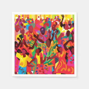 Rejoice And Feel The Holy Spirit Worship Napkin