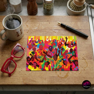 Rejoice And Feel The Holy Spirit Worship Postcard