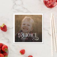Rejoice Christian Religious Merry Christmas Photo