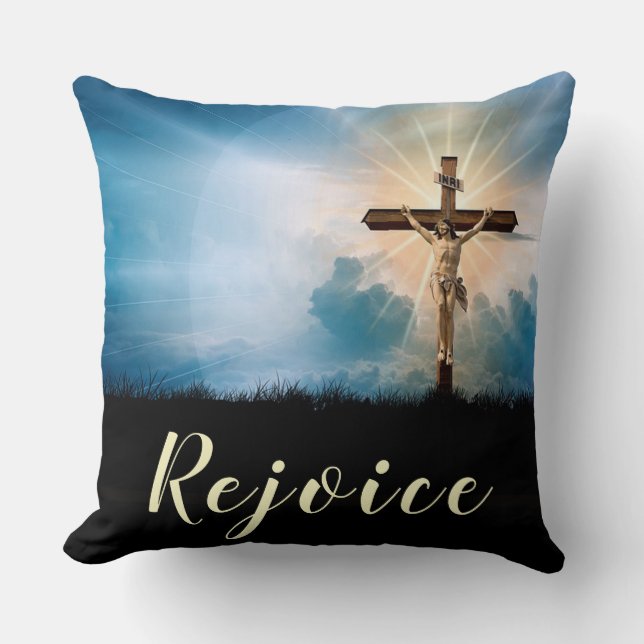 Rejoice Cushion (Front)