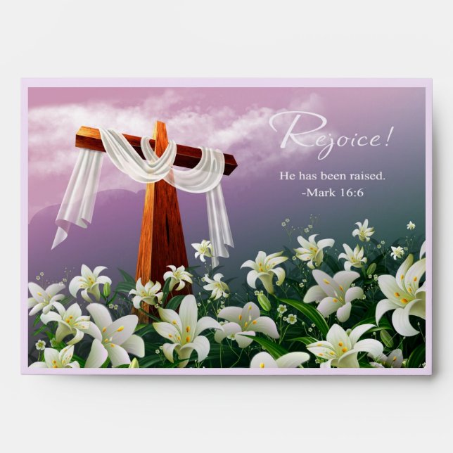 Rejoice. Easter Offering Envelopes (Front)
