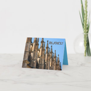 Rejoice He is risen indeed! Happy Easter card