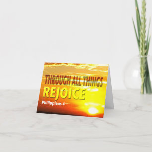 Rejoice Holiday Card