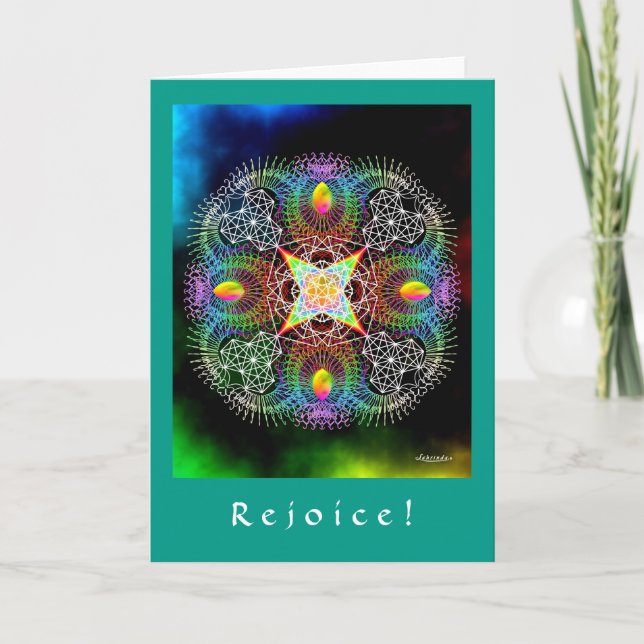 Rejoice Holiday Card (Front)