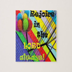 Rejoice in the Lord Always Jigsaw Puzzle