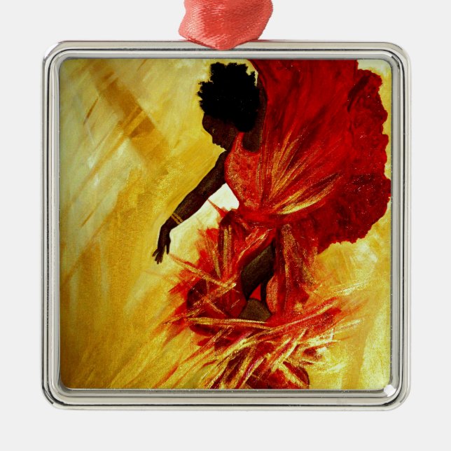 Rejoice Metal Tree Decoration (Front)