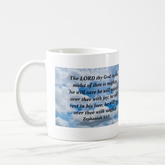 Rejoice Mug (Left)