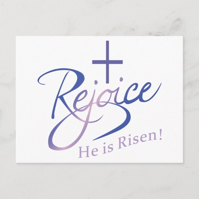 Rejoice Postcard (Front)