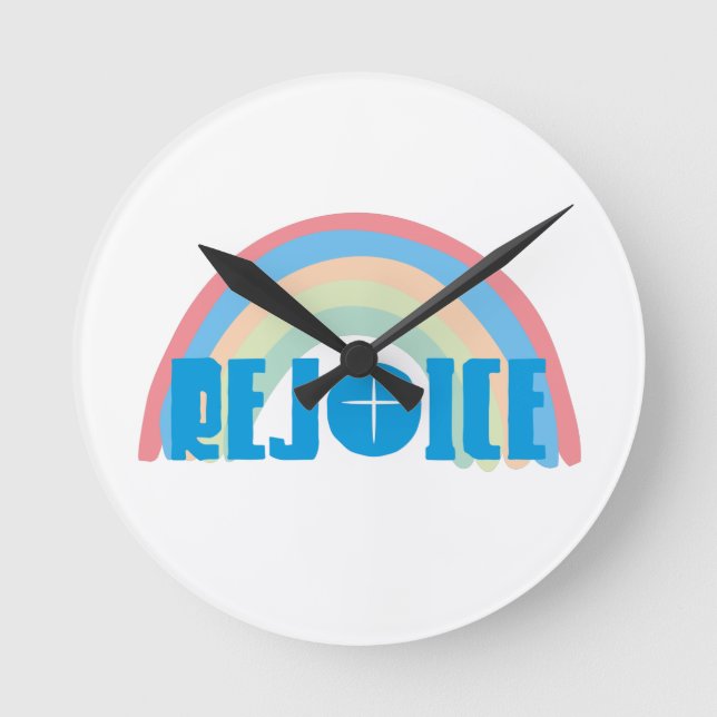 rejoice round clock (Front)