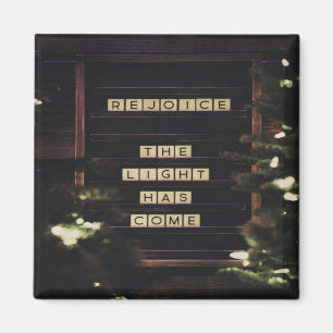 Rejoice The Light Has Come Isaiah 60 Bible Verse Magnet