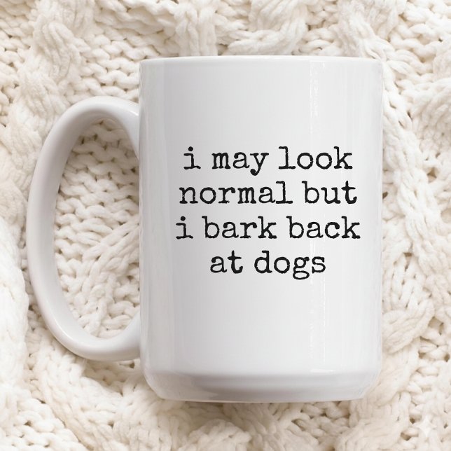Relatable Humour Mug Gift for Dog Owners (Funny Novelty Coffee Mug Gift for Dog Lovers, Sarcastic Dog Mug Gift for Coworker or Bestie)