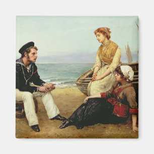 Relating his Adventures, 1881 Magnet