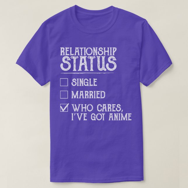 Relationship Status  Funny T-Shirt (Design Front)