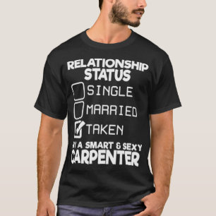 Relationship status single,married,taken, by a con T-Shirt