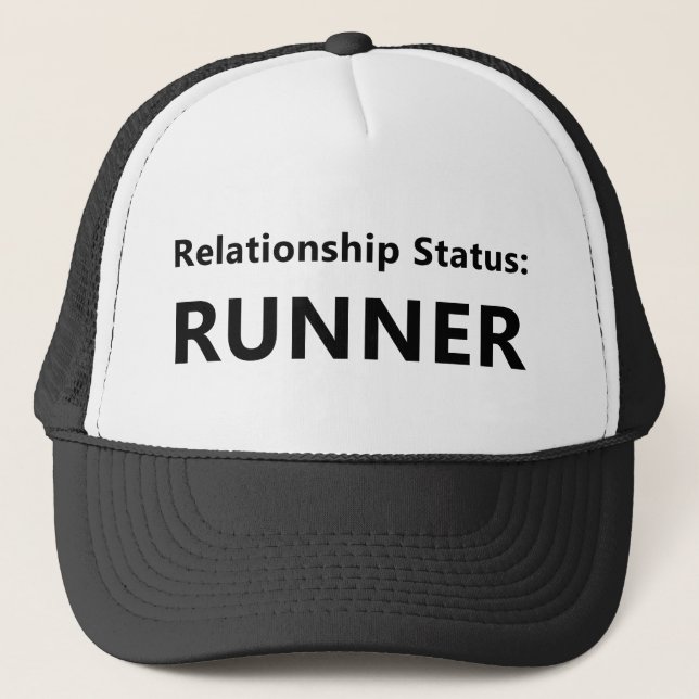 Relationship Status Trucker Hat (Front)
