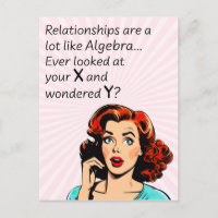 Relationships are Like Algebra Funny Quip